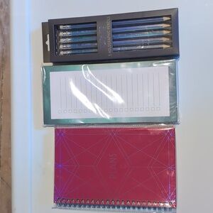 Me to We notepads and pencils